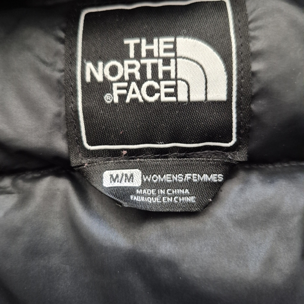 The North Face Women's Dark Gray Hooded Coat, Ski Jacket - Picture 7 of 13